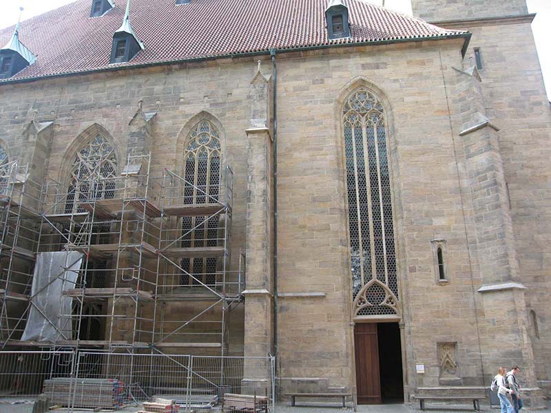 Sanierung der Außenfassade des Erfurter DOM St. Marien