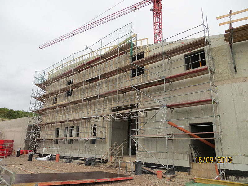 Neubau einer Elefantenanlage im Zoopark Erfurt